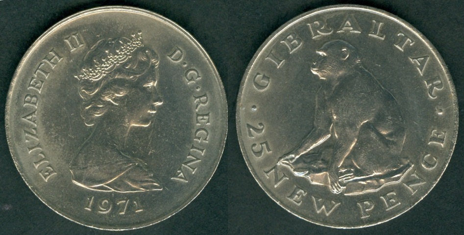 British Gibraltar 2013 Treaty of Utrecht Three Pounds Coin Queen Elizabeth II